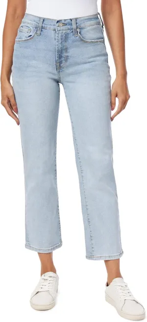 kensie Jeans for Women The Ella High-Rise Straight Leg 27-Inch Inseam, Sizes 0-16