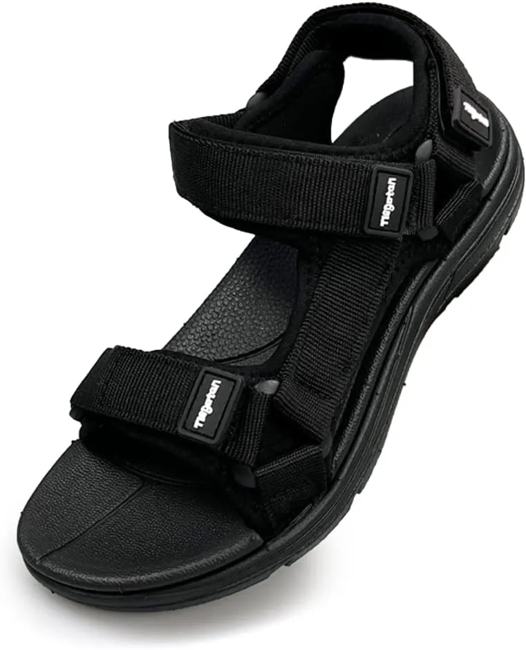 Kid Sandals Boy Summer Sports Hiking Sandals Adjustable Straps Toddler Little Big Kid