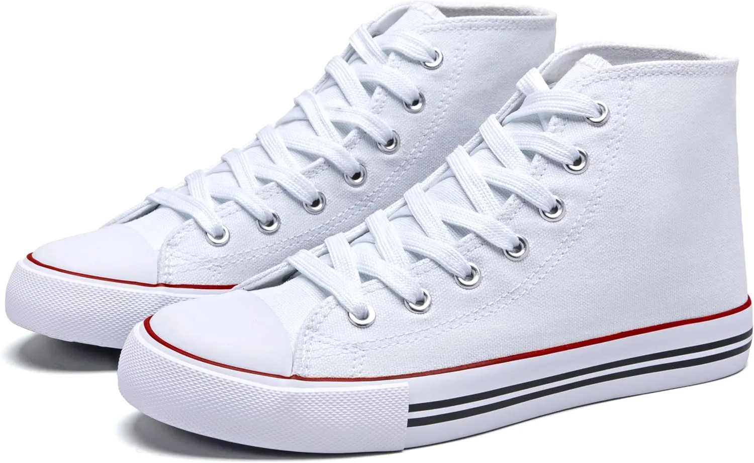 Kid's High Top Sneakers Classic High Tops Canvas Shoes for Girls and Boys, Lace up Tennis Shoes Fashion Canvas Sneakers Casual Shoes for Walking