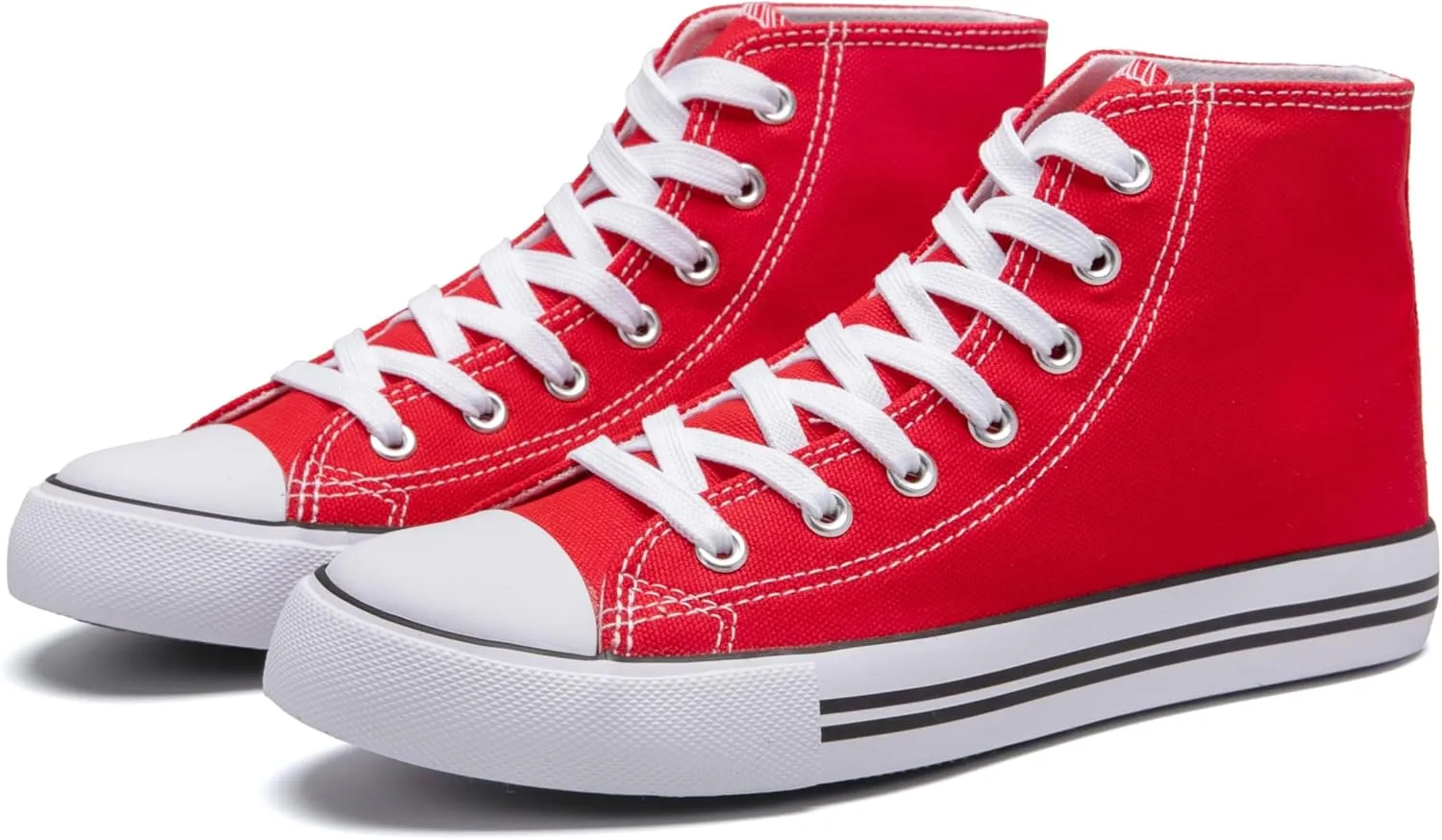 Kid's High Top Sneakers Classic High Tops Canvas Shoes for Girls and Boys, Lace up Tennis Shoes Fashion Canvas Sneakers Casual Shoes for Walking