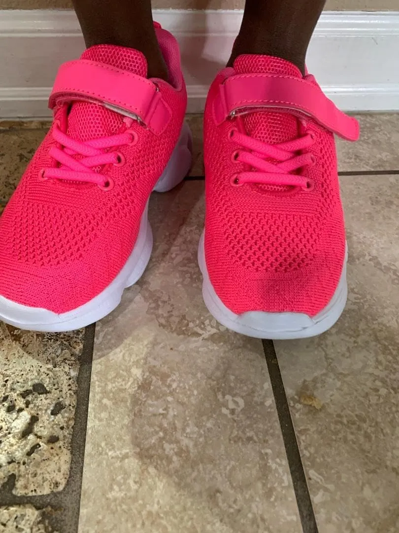 Kids Shoes Toddler Boys Girls Athletic Running Sports Strap Sneakers for Toddler/Little Kid/Big Kid