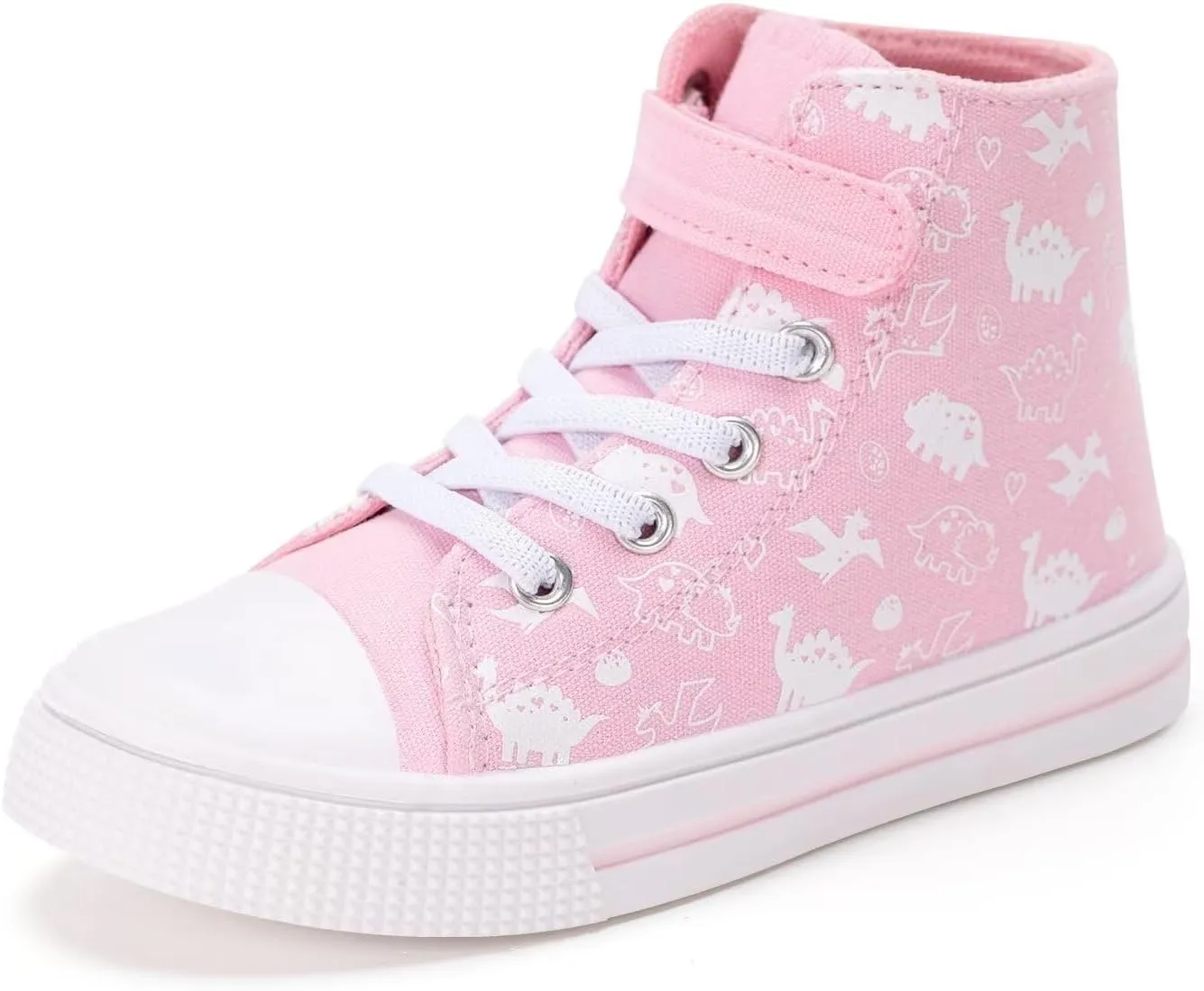 Kids Toddler Sneakers Girls Boys High Top Canvas Shoes Unisex-Child Casual Shoes