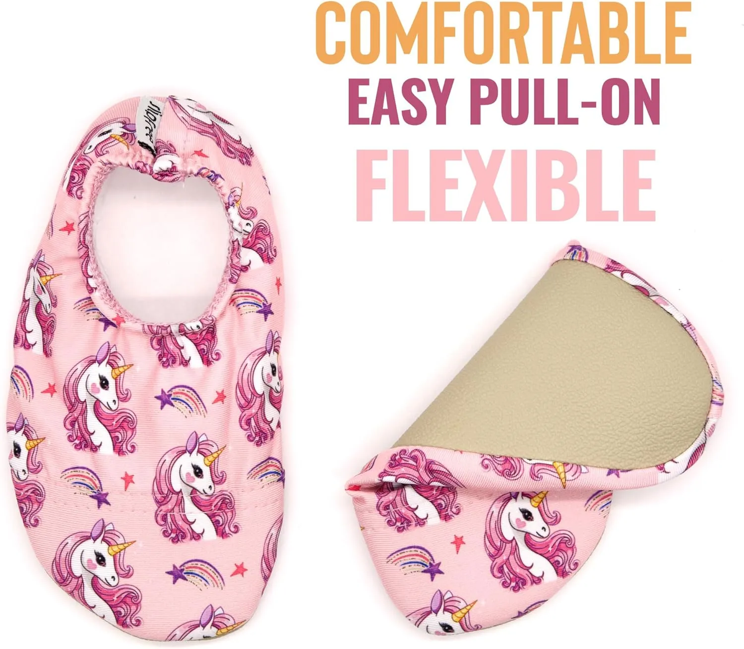 Kids Water Shoes Girls Boys Aqua Socks Non-Slip Barefoot Quick Dry Beach Pool Swimming Sports