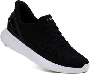 Kizik Shoes: Athens Comfortable Breathable Knit Slip On Sneakers, Convenient Hands Free | Walking Shoes for Men, Women and Elderly | Stylish, Orthopedic Shoes for Everyday and Travel