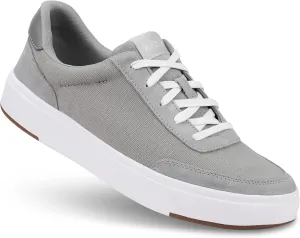 Kizik Shoes: Prague Comfortable Breathable Canvas and Suede Leather Slip On Sneakers, Convenient Hands Free | Casual for Men, Women and Elderly | Stylish Shoes for Everyday - Wide Width