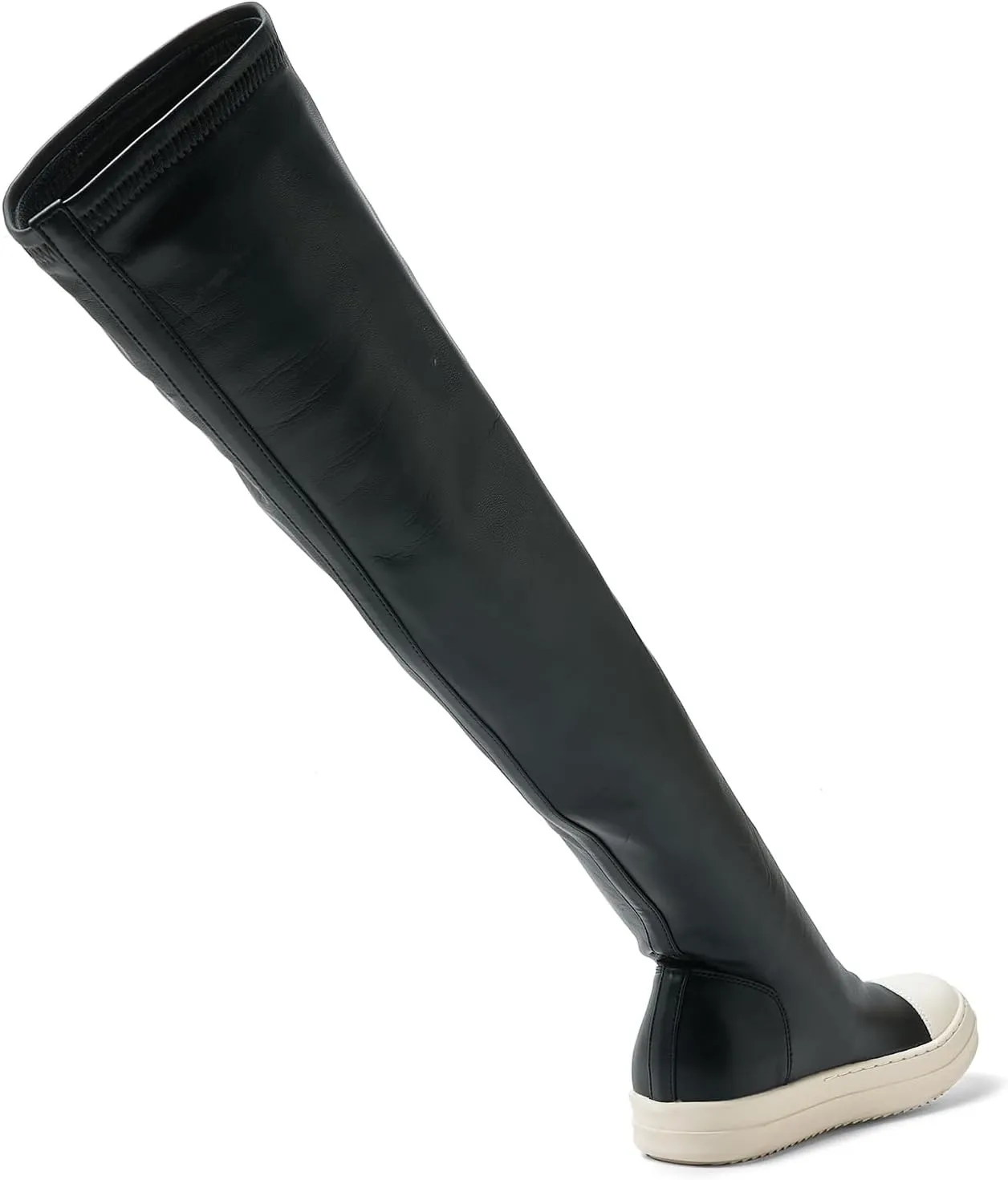 Kluolandi Women's Stretch Flat Over The Knee Thigh High Boots Comfort Knee-high Sneakers