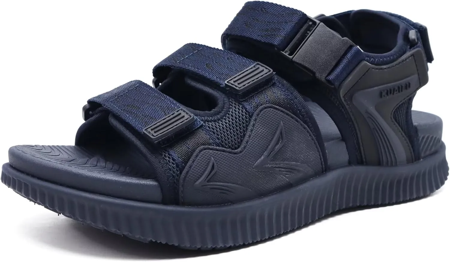 KuaiLu Mens Hiking Sandals with Arch Support Orthopedic Walking Recovery Sandals for Plantar Fasciitis Open Toe Summer Athletic Sport Comfortable Cushion Breathable Outdoor Water Sandals Size7-13