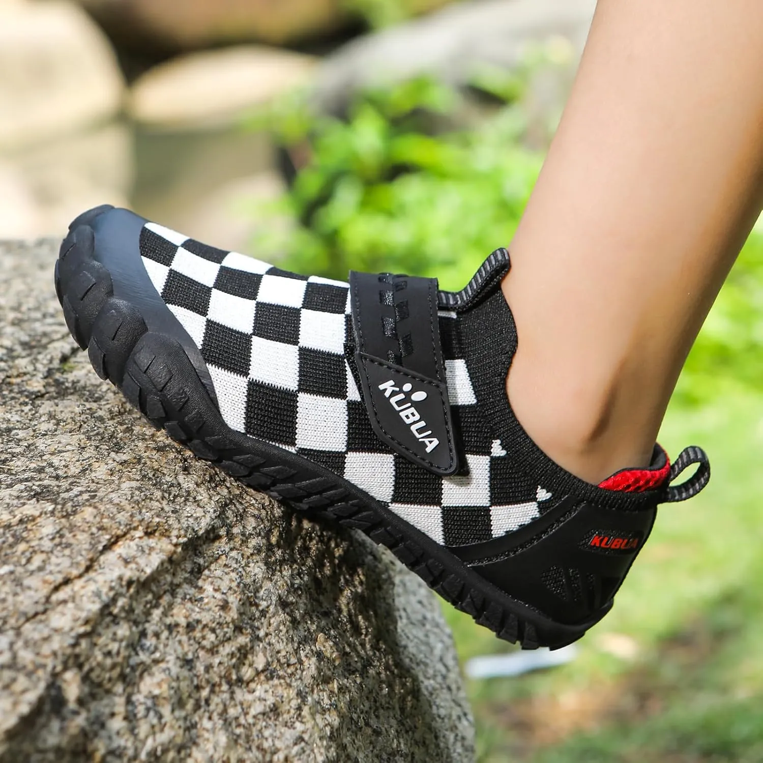 KUBUA Kids Hiking Water Shoes Boys Girls Barefoot Shoes Multifunctional Tennis Sneakers Toddler Little Big Kid