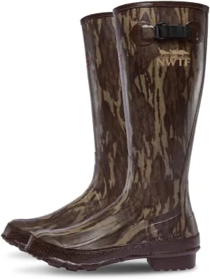 LaCrosse Grange Rubber Hunting & Work Boots for Men - Waterproof ZXT Rubber, with Adjustable Fit Strap, EVA Footbed, and Slip-Resistant Outsole