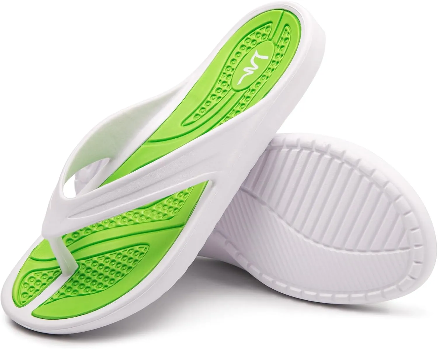 LM Women's Flip Flops Thong Sandals Casual Sandals Shower Shoes Beach Slippers Slides Slip on Water Shoes