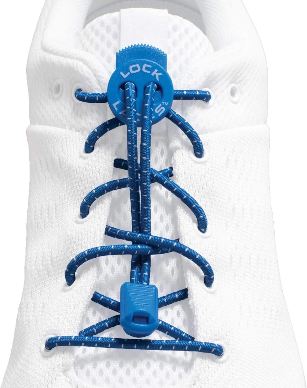 Lock Laces - Elastic No Tie Shoe Laces (Pack of 3) One Size Fits All, for Kids and Adults, Elastic No Tie Shoe Laces