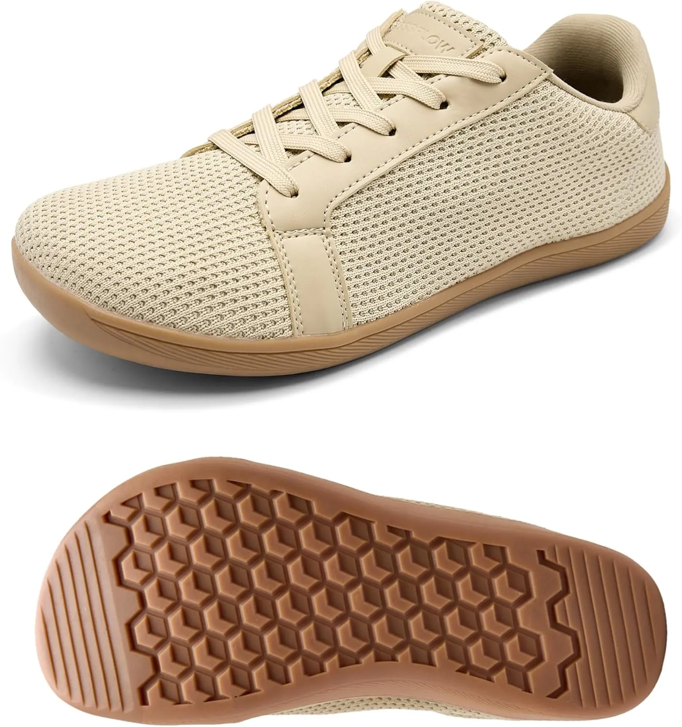Men's Barefoot Walking Shoes Wide Toe Sneakers Zero Drop Minimalist Sneakers Non-Slip Breathable Comfortable Lightweight Casual Shoes
