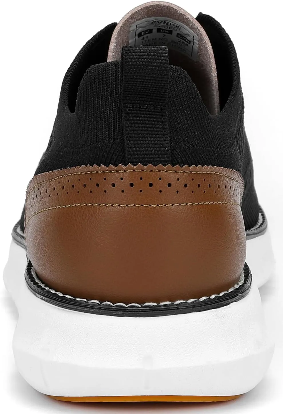Men's Casual Dress Oxfords Shoes Breathable Knit Leisure Fashion Sneakers Lightweight Comfortable Walking Shoes