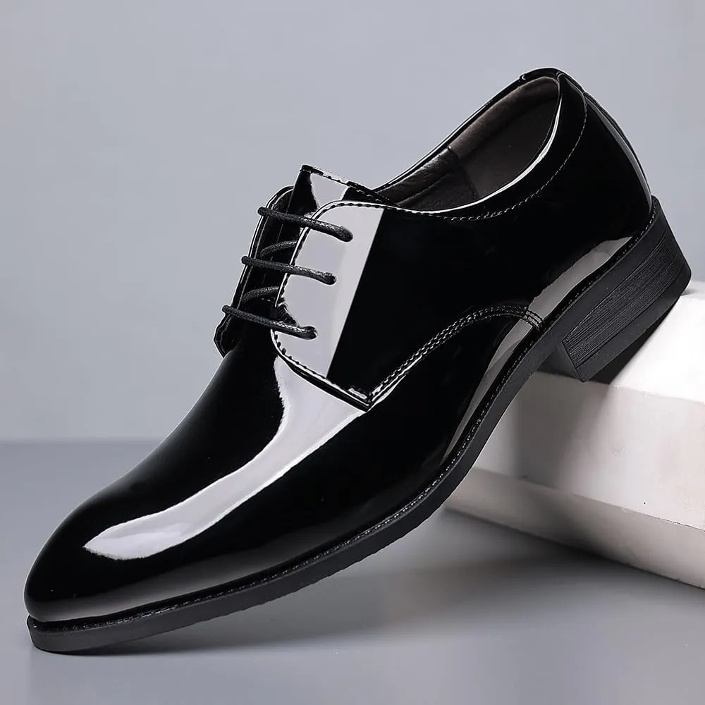 Men's Classic Business Lace Up Dress Shoes Loafers England Flats Breathable Sport Outdoor Footwear