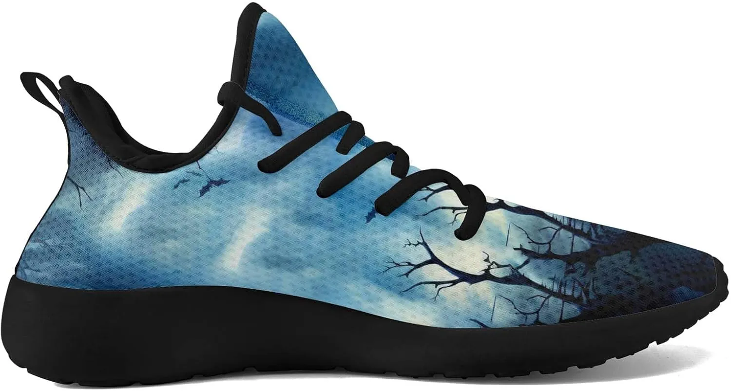Men's Dragon Sneakers – Lightweight Running Shoes Punk Rock Streetwear Sneaker Breathable Athletic Gym Casual Walking Shoes