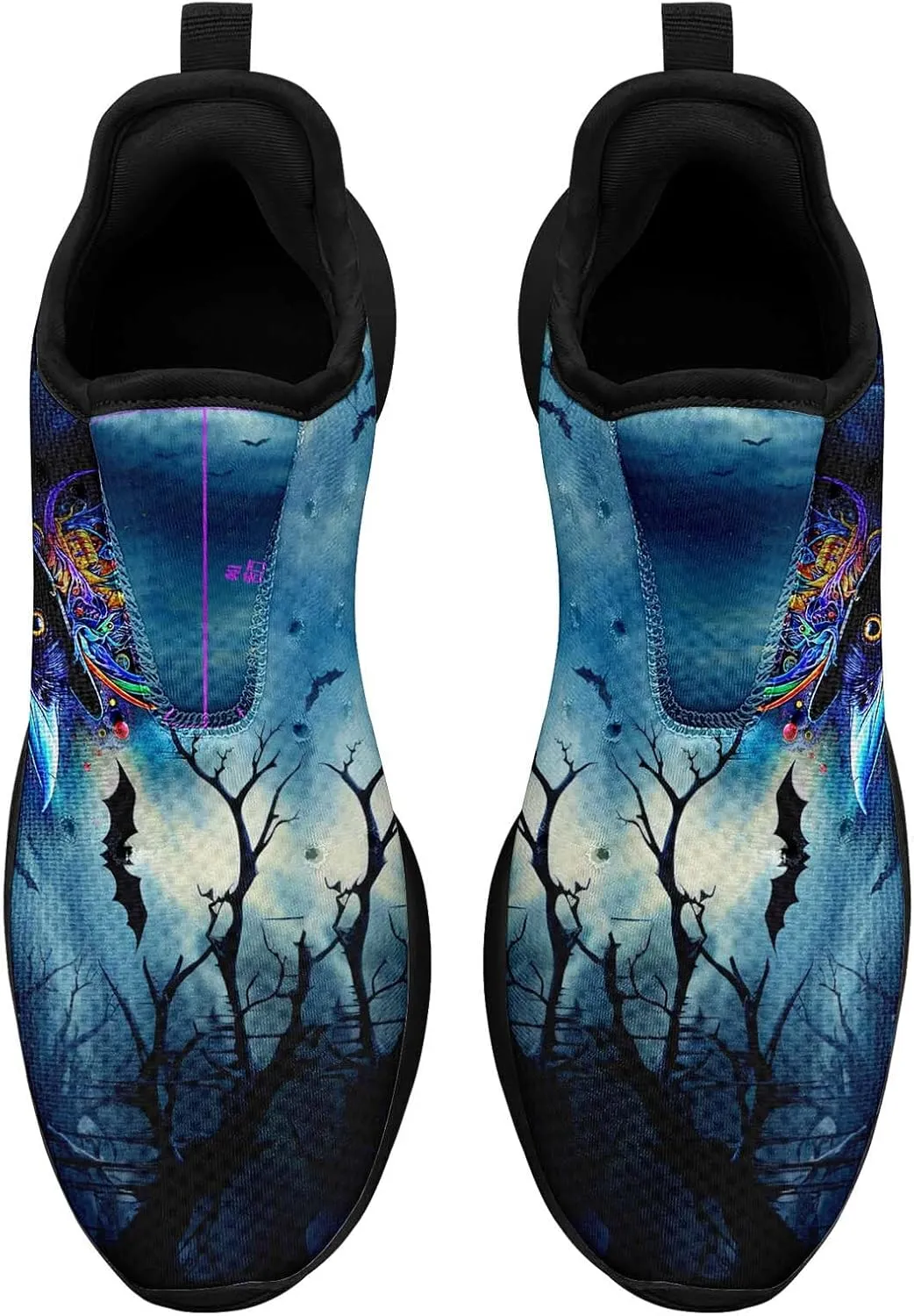 Men's Dragon Sneakers – Lightweight Running Shoes Punk Rock Streetwear Sneaker Breathable Athletic Gym Casual Walking Shoes