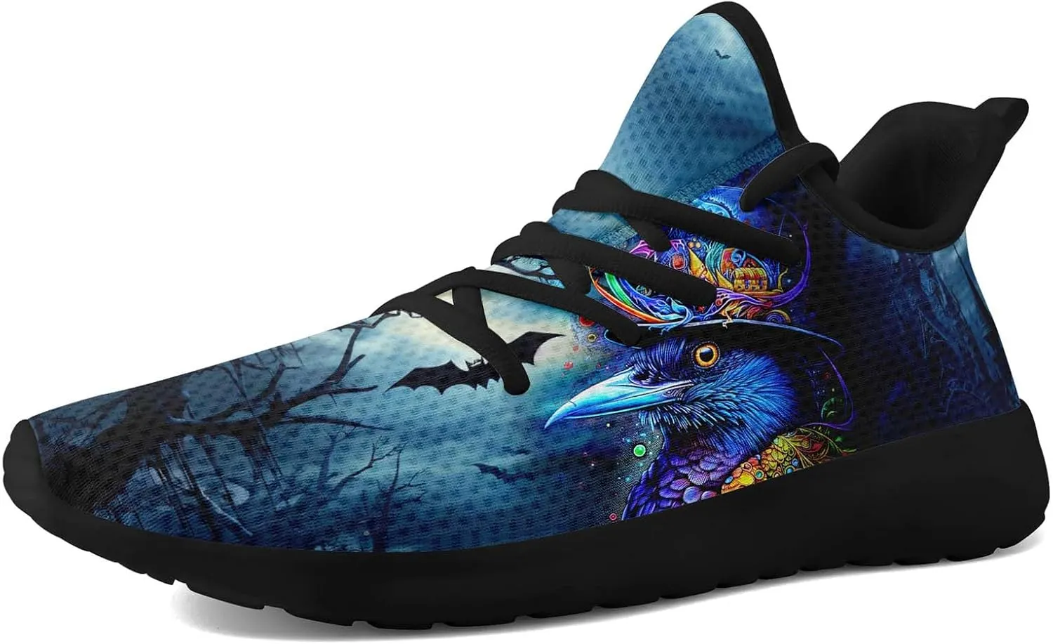 Men's Dragon Sneakers – Lightweight Running Shoes Punk Rock Streetwear Sneaker Breathable Athletic Gym Casual Walking Shoes