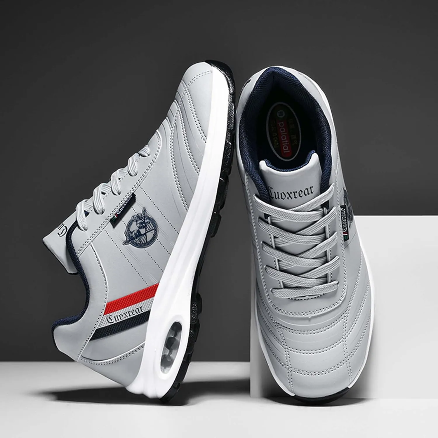 Men's Fall and Winter Fashion Street Casual Shoes Big Size Air Cushion Sneakers