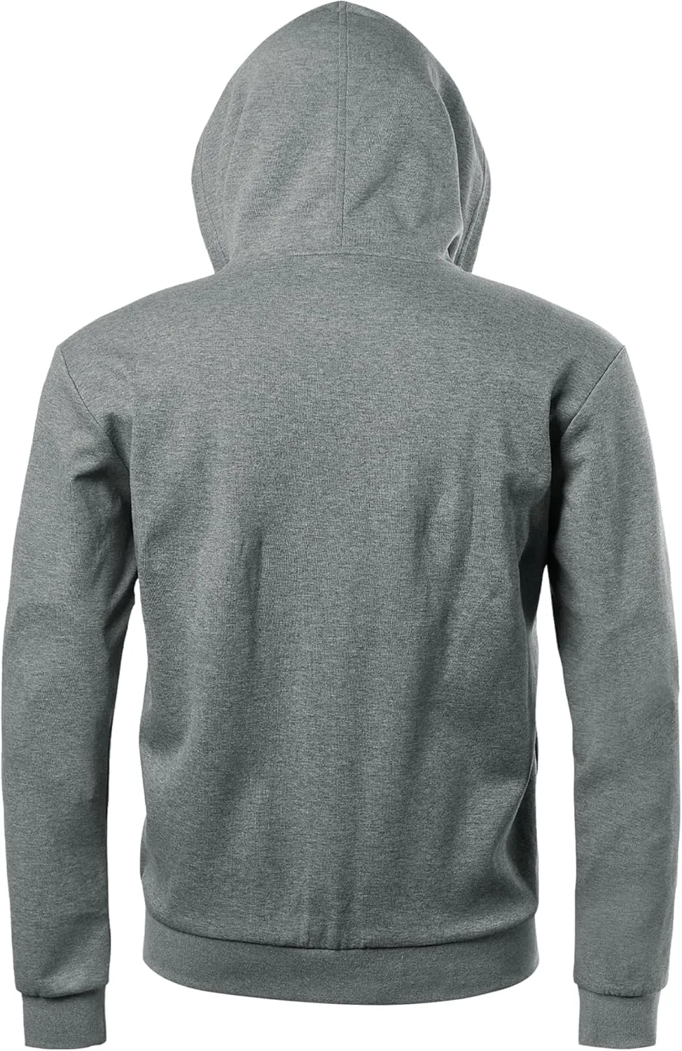 Men's Lightweight Zip Up Hoodie Long Sleeve Sweatshirt Athletic Slim Fit Basic Jacket with Pockets(Regular & Tall)