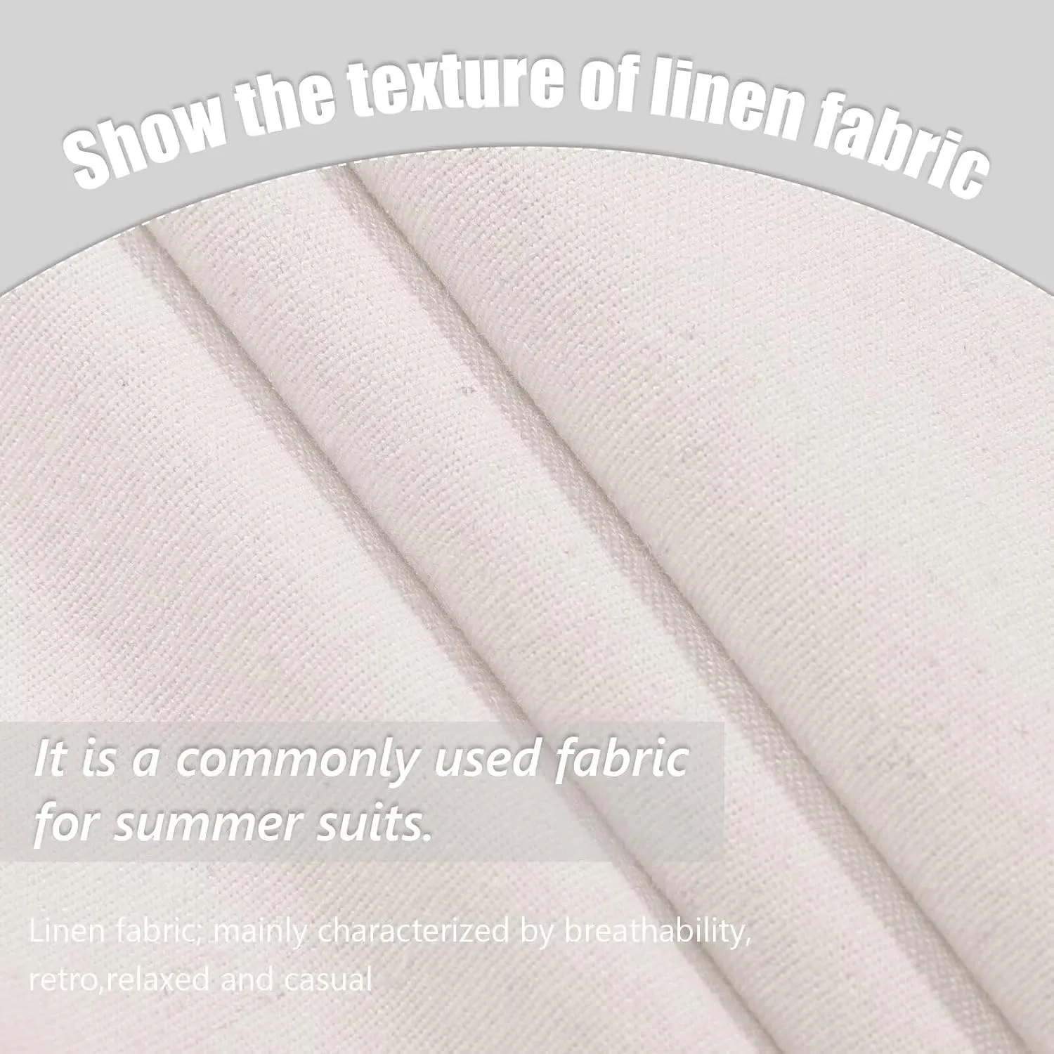 Men's Linen Suit 2 Piece Slim Fit Summer Beach Wedding Dress Tux Prom Suit Blazer Jacket and Pants
