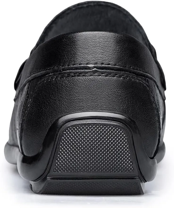 Men's Loafers Shoes Moccasins Shoes Faux Crocodile Print Leather Anti-Slip Lightweight Flat Heel Prom Casual Slip-ons