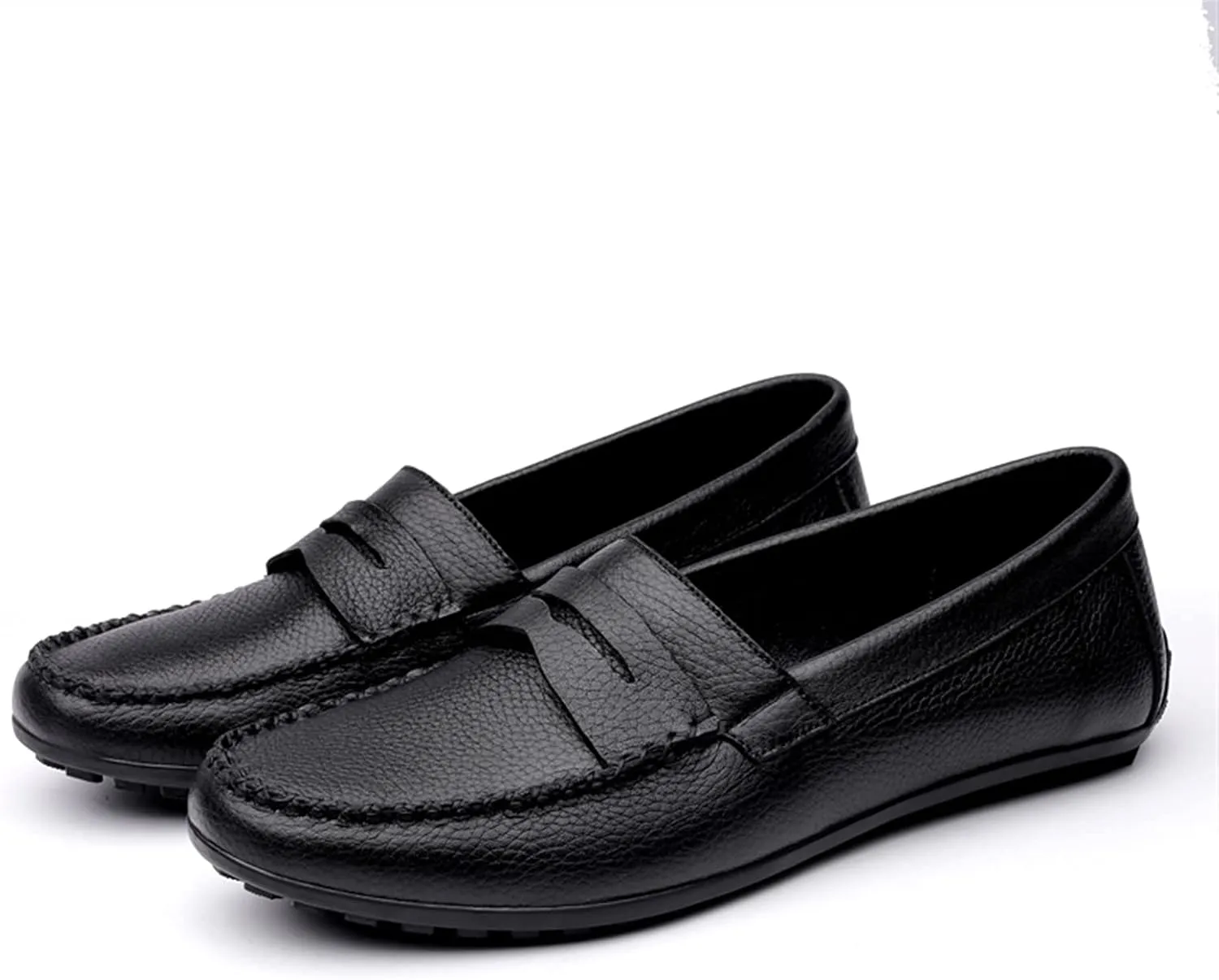 Men's Loafers Shoes Penny Driving Loafers Leather Slip Resistant Flexible Comfortable Casual Party Slip-ons