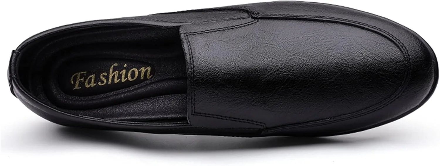 Men's Loafers Simple Lightweight Venetian Loafers Leather Slip Resistant Comfortable Flexible Classic Slip-on