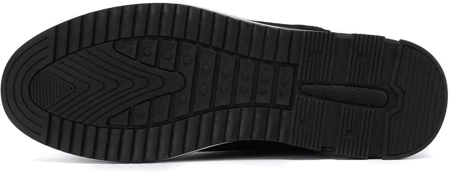 Men's Oxford Casual Shoes Business Lace-up Leather Loafers Fashion Dress Sneakers Breathable Comfortable Office Working Walking Driving
