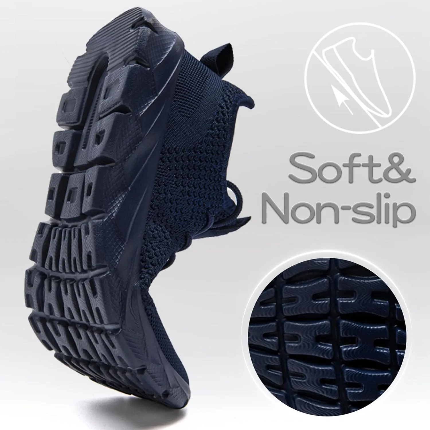 Mens Running Shoes Fashion Sneakers Tennis Walking Shoes Lightweight Athletic Gym Workout Shoes