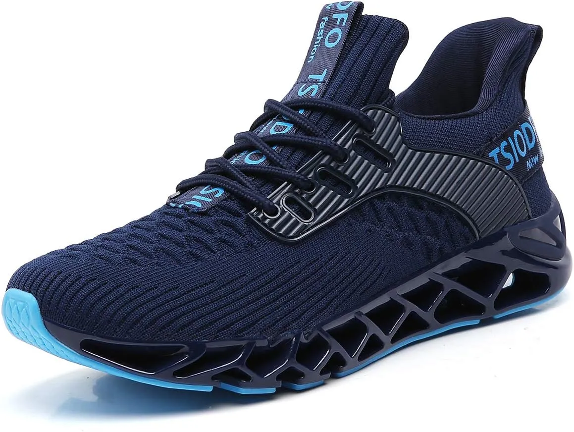 Mens Running Shoes Non Slip Athletic Tennis Walking Fashion Sneakers