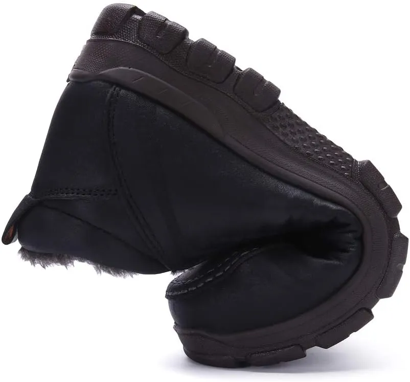 Men's Snow Boots Moccasins Slippers Plush Loafers Warm Lined Driving Indoor Outdoor Winter Non-Slip Elderly Walking Sneaker Shoes