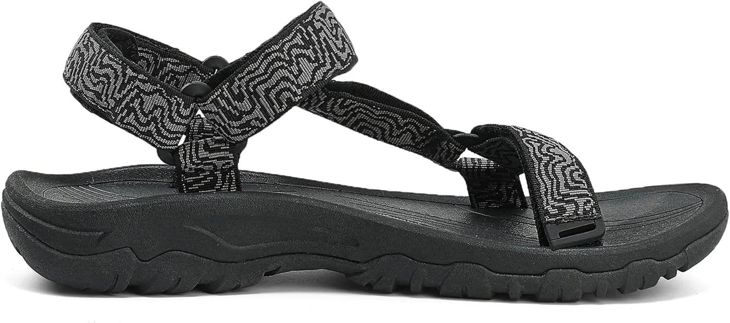 Men's Sport Hiking Sandals EVA Foam Midsole Outdoor With Arch Support Beach Water Shoes