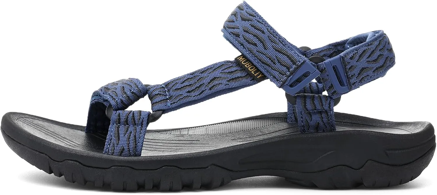 Men's Sport Hiking Sandals EVA Foam Midsole Outdoor With Arch Support Beach Water Shoes
