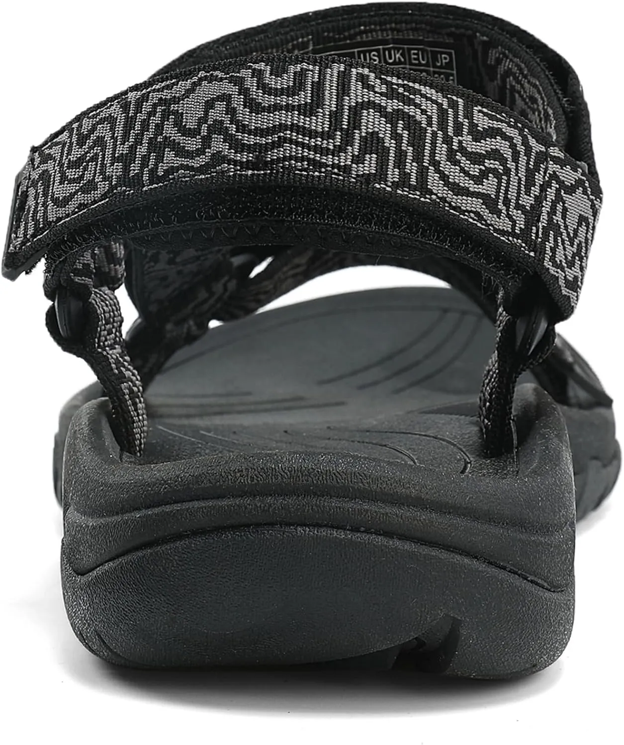 Men's Sport Hiking Sandals EVA Foam Midsole Outdoor With Arch Support Beach Water Shoes