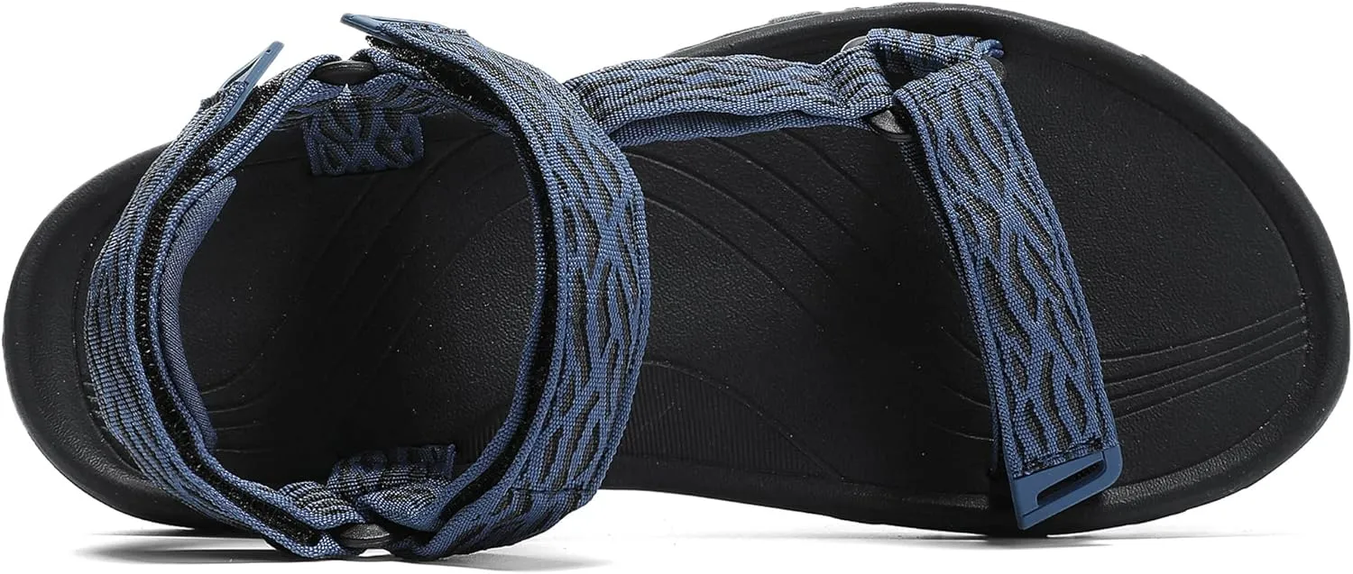 Men's Sport Hiking Sandals EVA Foam Midsole Outdoor With Arch Support Beach Water Shoes