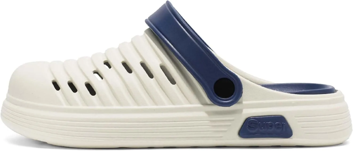 Men's summer cave shoes, quick drying casual sandals, non slip slippers