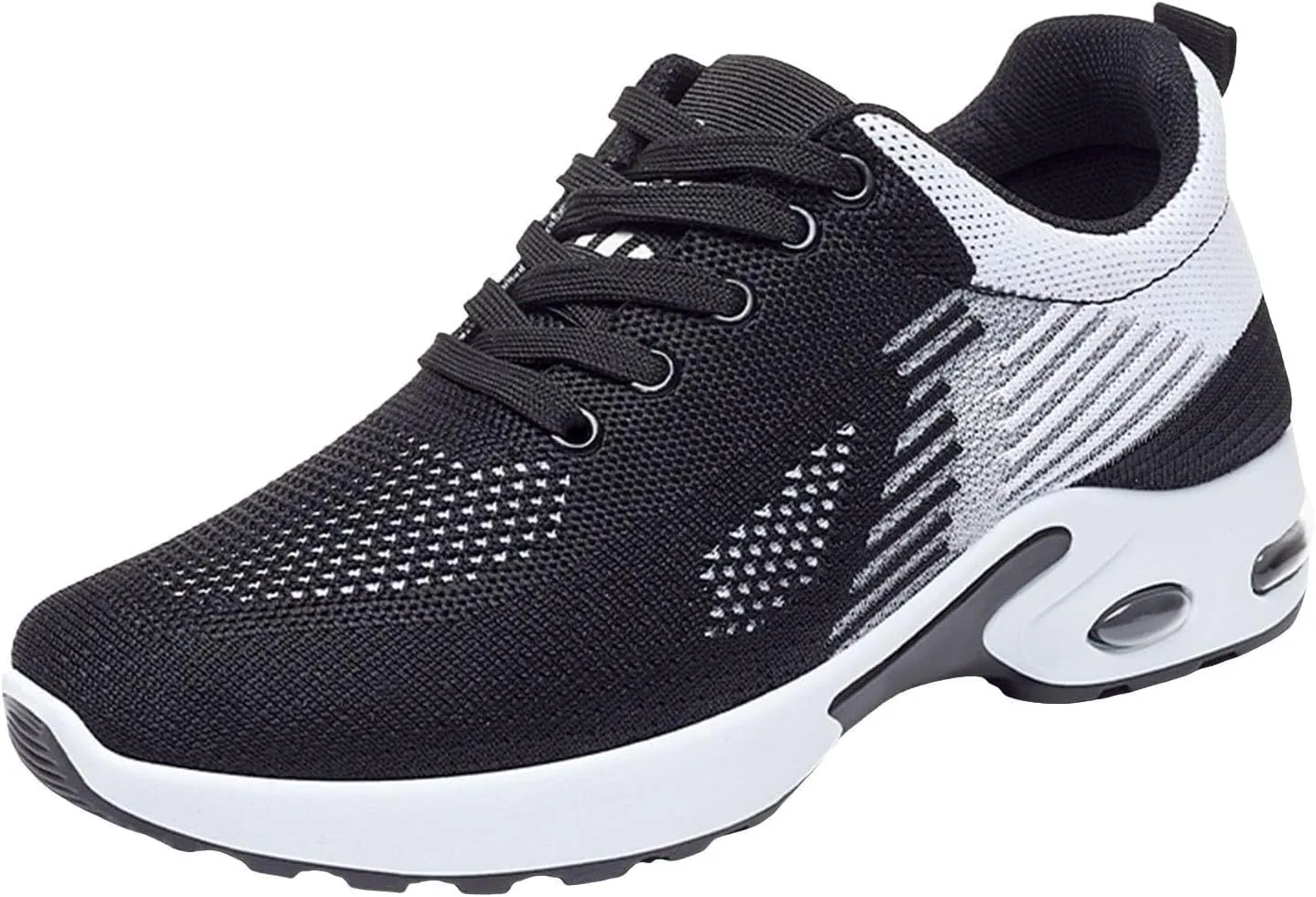 Musabela Orthopedic Shoes for Women Comfortwear Ortho Shoes for Women Plantar Fasciitis Walking Tennis Shoe Arch Support Air Cushion Running Shoe Mesh Breathable Gym Work Fashion Stretch Sneakers