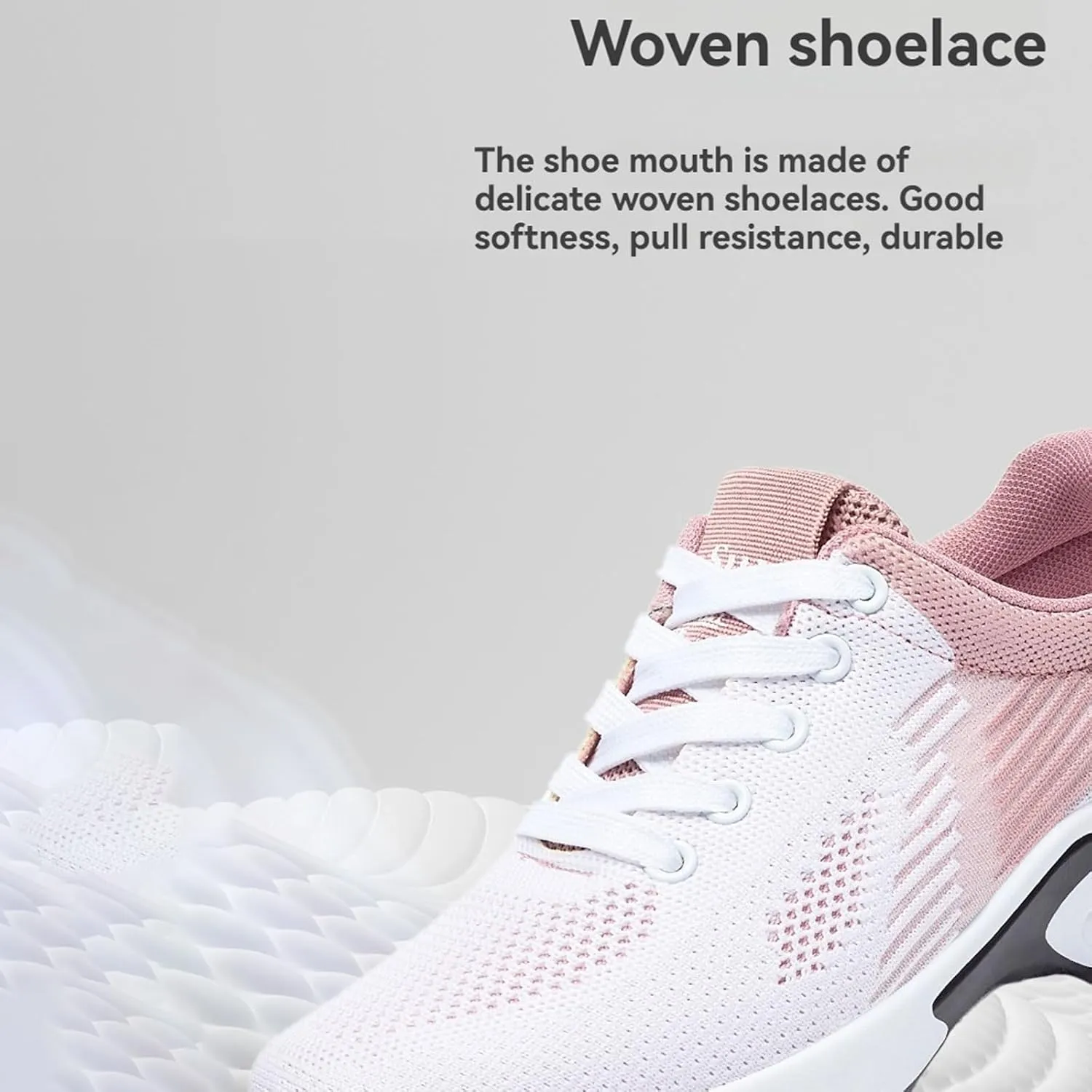 Musabela Orthopedic Shoes for Women Comfortwear Ortho Shoes for Women Plantar Fasciitis Walking Tennis Shoe Arch Support Air Cushion Running Shoe Mesh Breathable Gym Work Fashion Stretch Sneakers