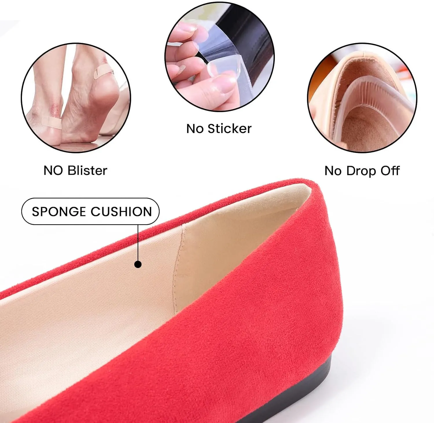 MUSSHOE Flats Shoes Women Pointed Toe Womens Flats Loafers