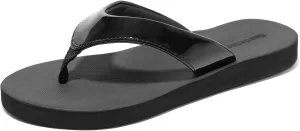 NewDenBer Women's Comfortable Flip Flops Lightweight Arch Support Summer Thong Sandals