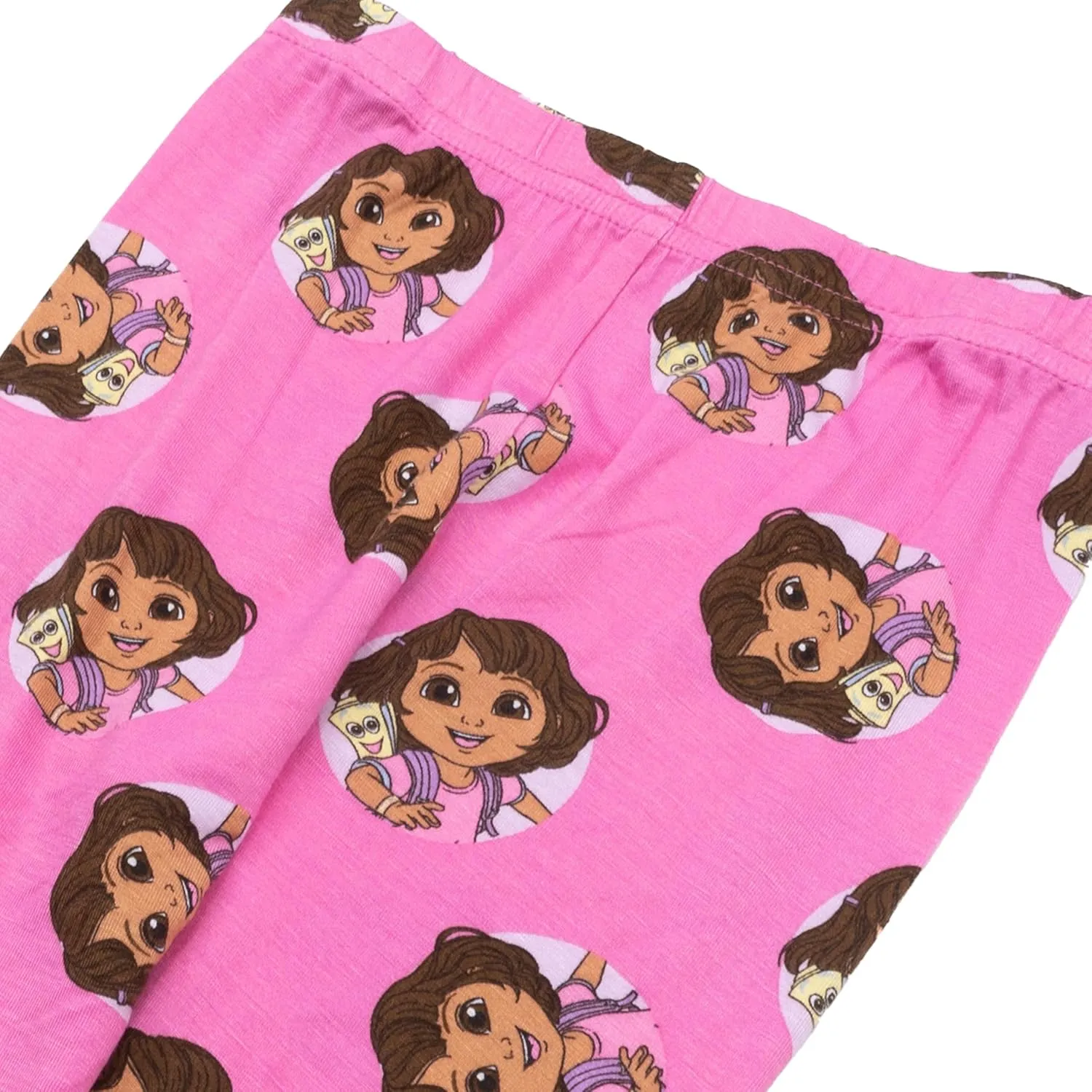 Nickelodeon Girls' 2-Piece Loose-fit Pajama Set, Soft & Cute for Kids