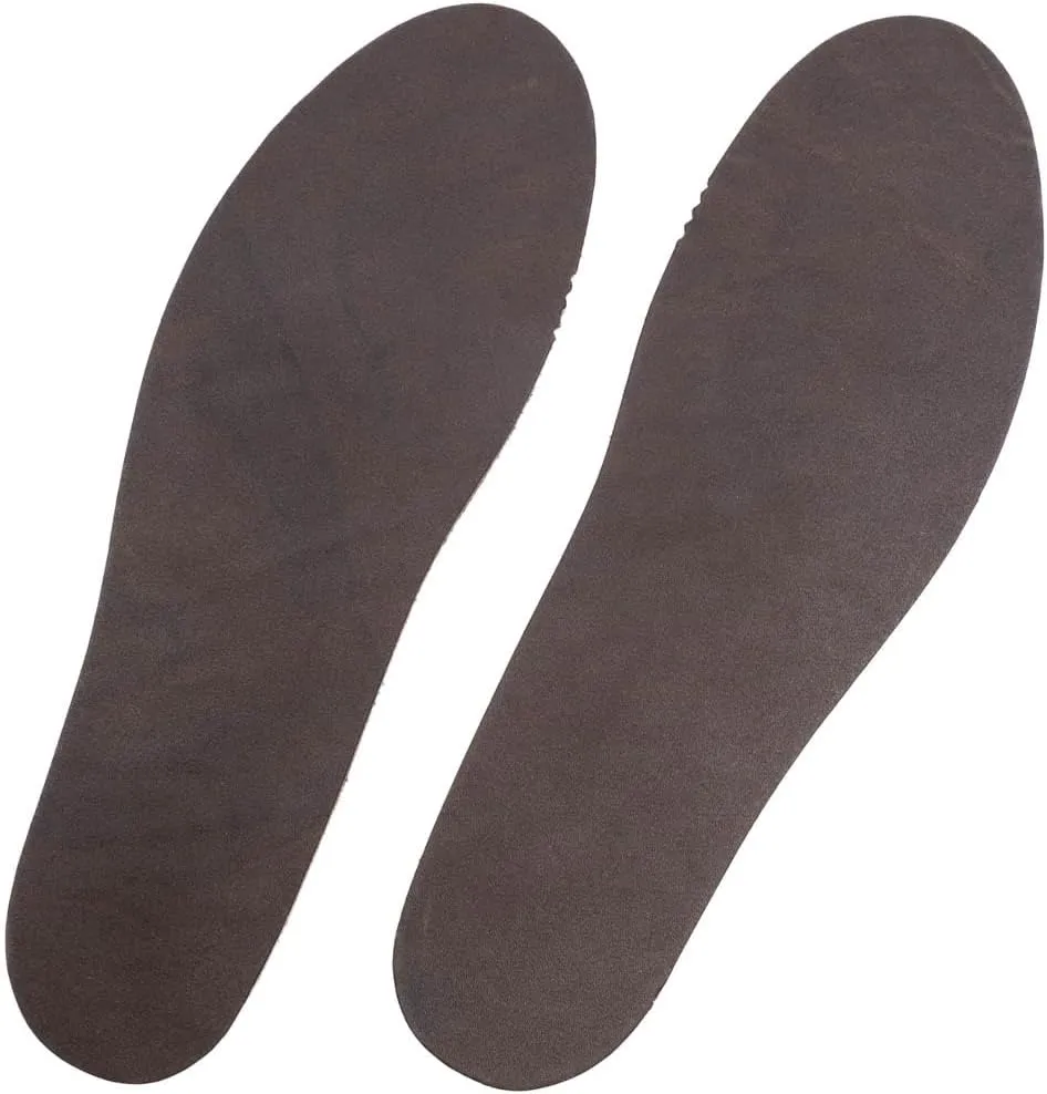 Nicks Boots Leather Insole, Standard, Men’s Shoe Size 13.5-15, Handcrafted in USA, Trim to Fit, Shapes to Your Foot for Extra Comfort