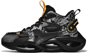 Niepce Inc Streetwear Fashion Men's Chunky Sneakers with Design