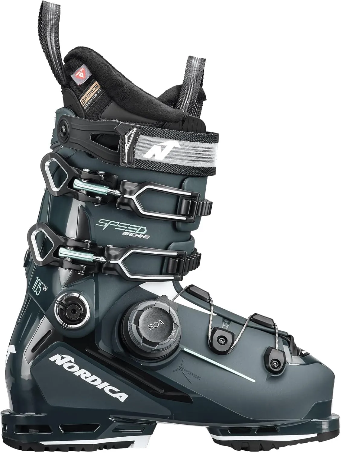 Nordica Speedmachine 3 BOA 105 W Women's Medium Fit High Performance Alpine Ski Boots