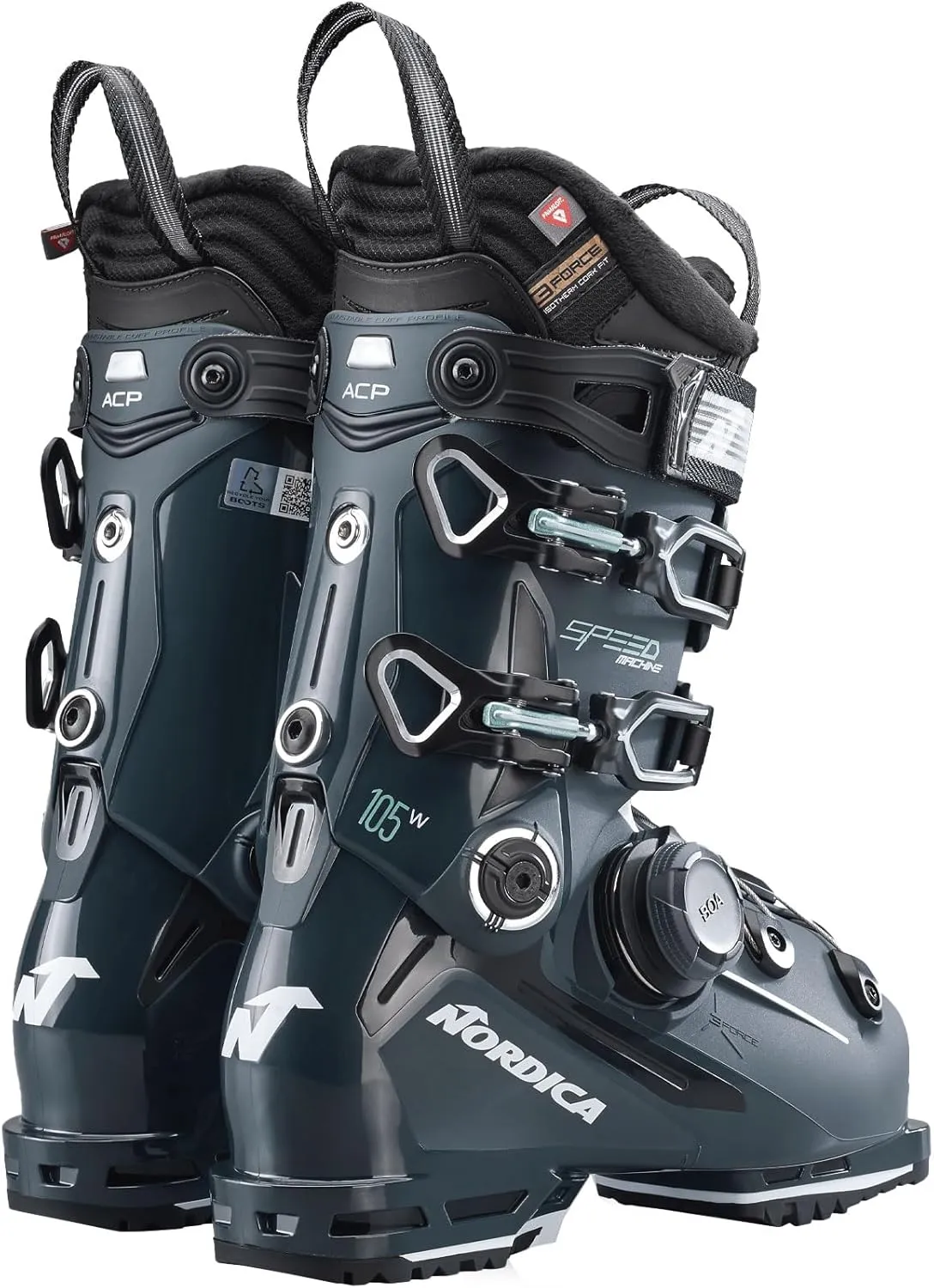 Nordica Speedmachine 3 BOA 105 W Women's Medium Fit High Performance Alpine Ski Boots