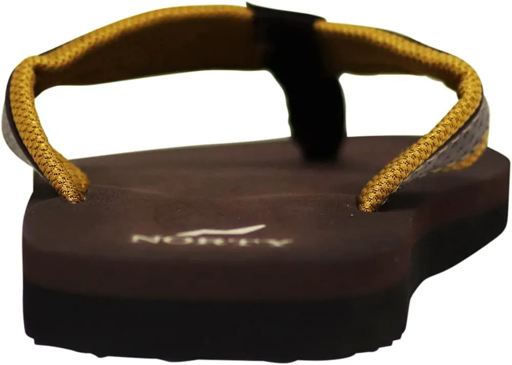 NORTY Men's Thong Sandals - Comfortable Flip Flops for Men - Perfect for Beach, Pool, and Casual Wear