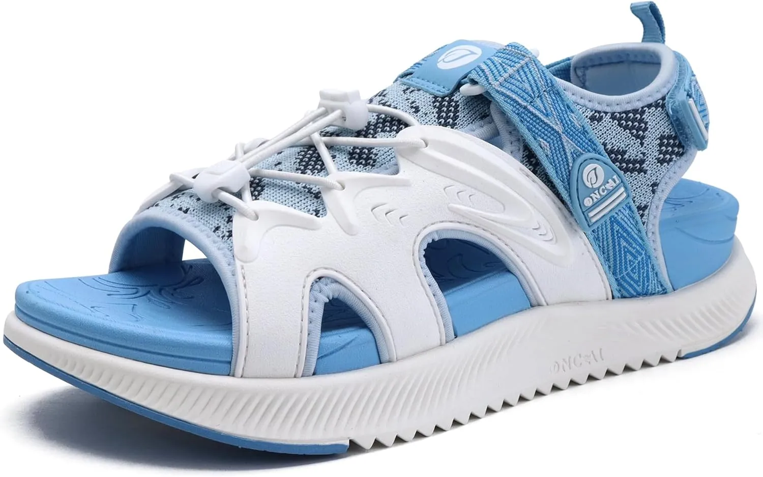 ONCAI Walking Sandals for Women,Sport Athletic Hiking Sandals With Arch Support Orthotic Outdoor Footbed for Plantar Fasciitis, Sandalias Mujer with Adjustable Straps (US Size 6-12)