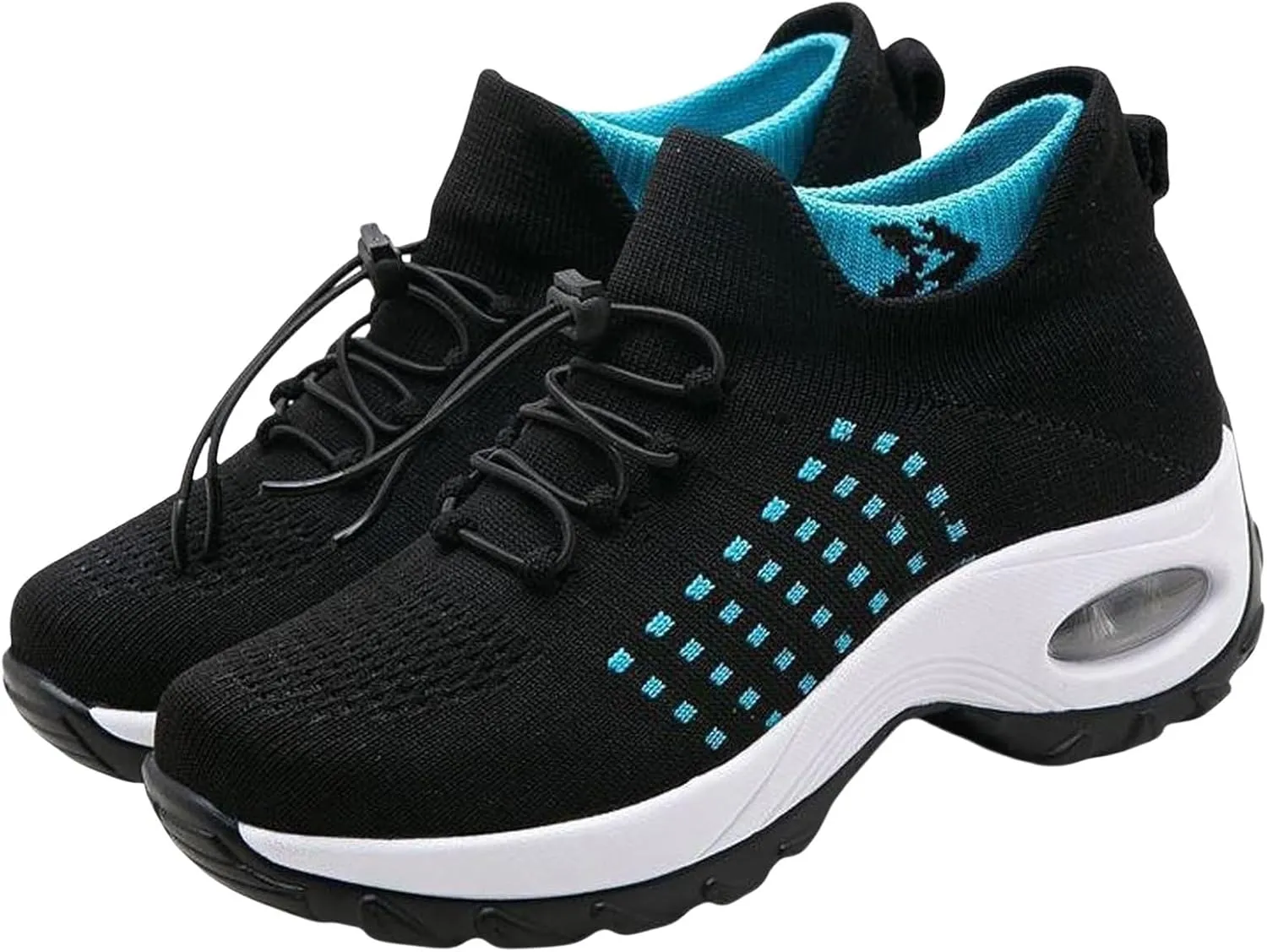 Orthopedic Shoes for Women Plantar Fasciitis,Breathable Walking Sneakers for Women,Slip on Trainers with Arch Support,Womens Air Cushion Sneakers Ortho Stretch Cushion Shoes