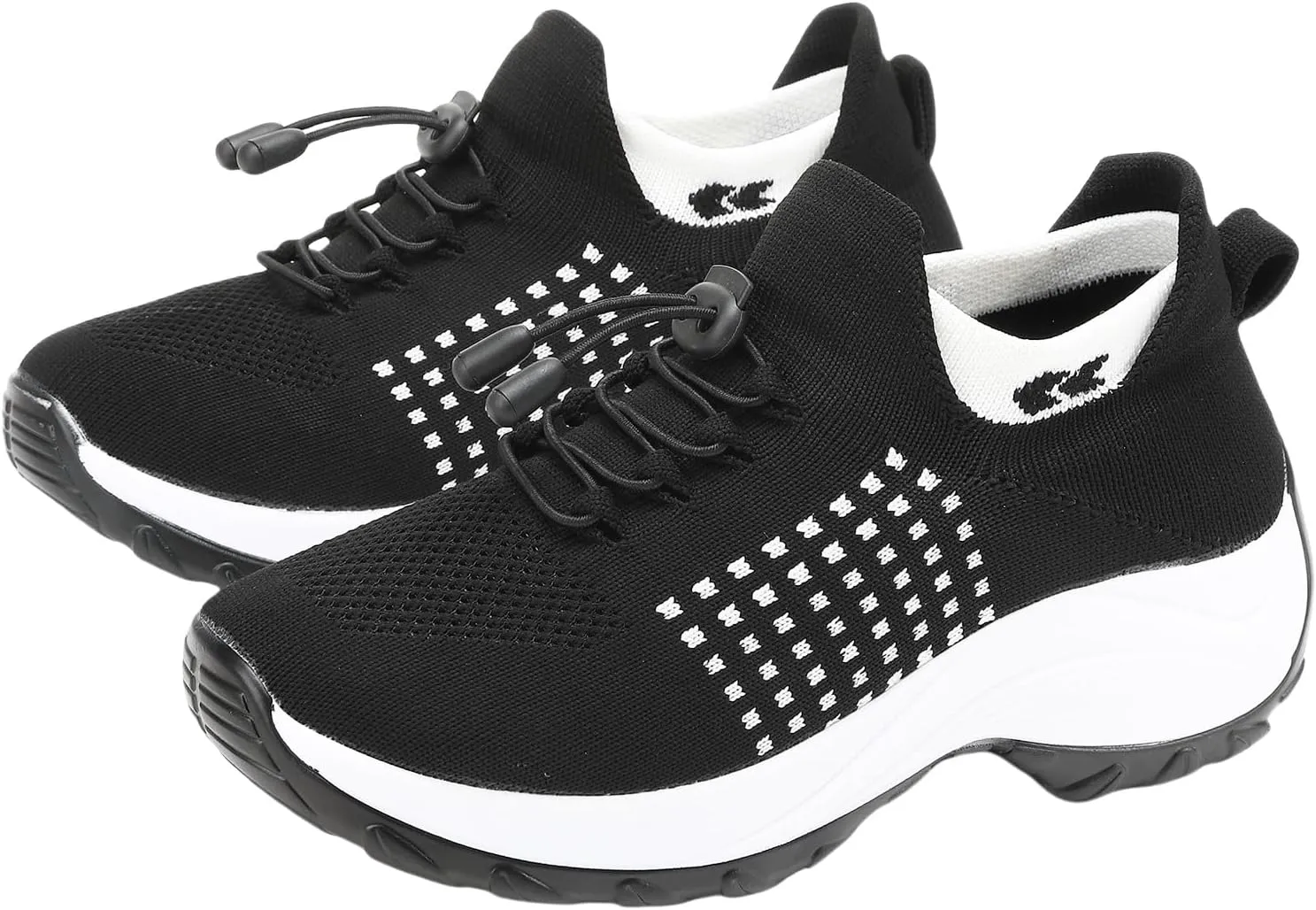 Orthopedic Shoes for Women Plantar Fasciitis,Breathable Walking Sneakers for Women,Slip on Trainers with Arch Support,Womens Air Cushion Sneakers Ortho Stretch Cushion Shoes