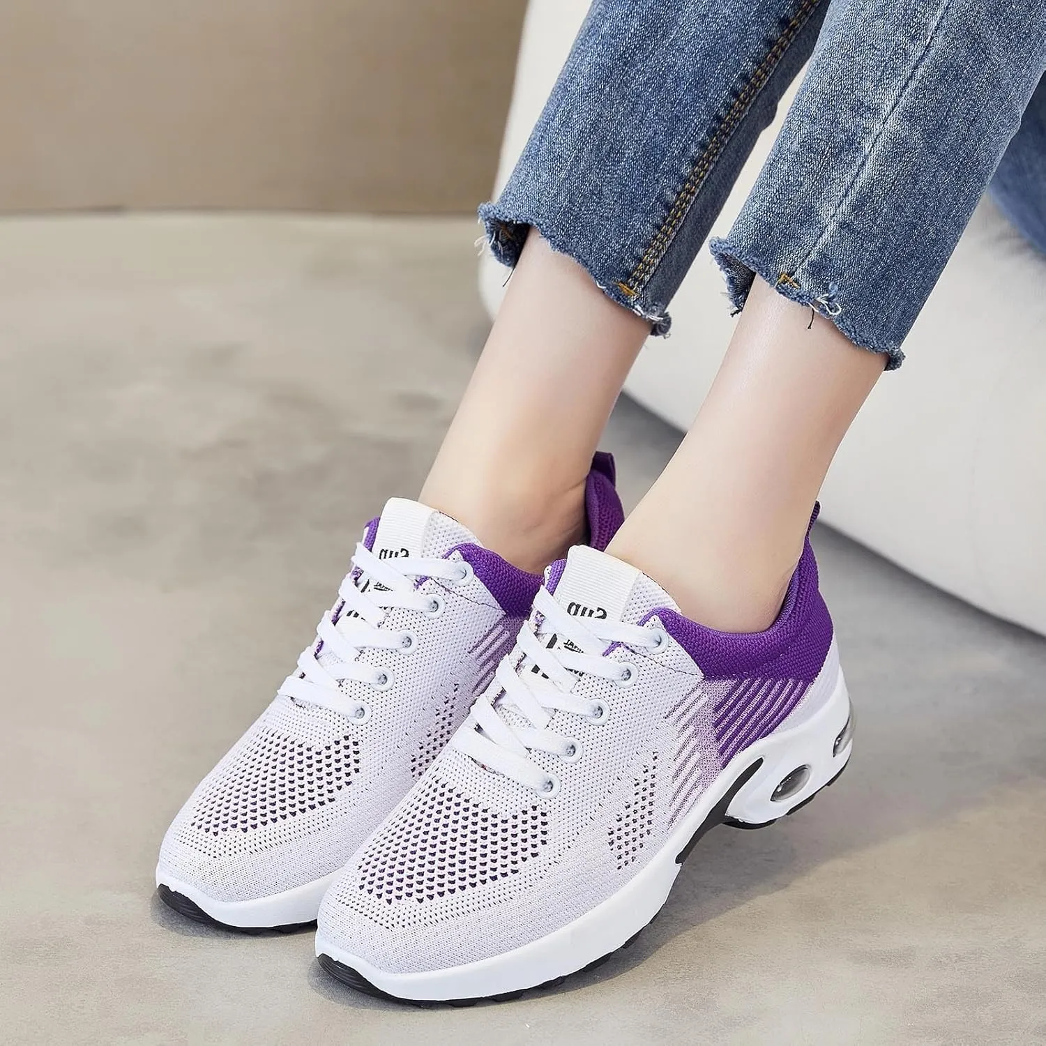 Orthopedic Shoes for Women Wide Width Toe Box Shoes Arch Support Walking Shoes Plantar Fasciitis Tennis Sneakers